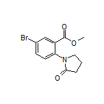 Methyl 5-Bromo-2-(2-oxo-1-pyrrolidinyl)benzoate