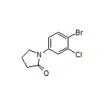 1-(4-Bromo-3-chlorophenyl)-2-pyrrolidinone