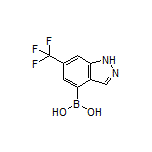 6-(Trifluoromethyl)indazole-4-boronic Acid