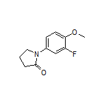 1-(3-Fluoro-4-methoxyphenyl)-2-pyrrolidinone