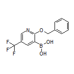 2-(Benzyloxy)-5-(trifluoromethyl)pyridine-3-boronic Acid