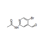 N-(5-Bromo-4-formyl-2-pyridyl)acetamide