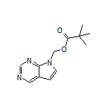 (7H-Pyrrolo[2,3-d]pyrimidin-7-yl)methyl Pivalate