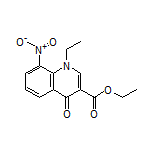 Ethyl 1-Ethyl-8-nitro-4-oxo-1,4-dihydroquinoline-3-carboxylate