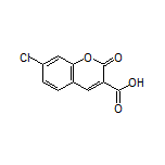 7-Chloro-2-oxo-2H-chromene-3-carboxylic Acid