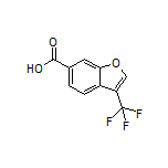 3-(Trifluoromethyl)benzofuran-6-carboxylic Acid