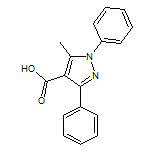 5-methyl-1,3-diphenyl-1H-pyrazole-4-carboxylic acid