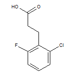 3-(2-chloro-6-fluorophenyl)propanoic acid