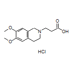 3-(6,7-Dimethoxy-3,4-dihydroisoquinolin-2(1H)-yl)propanoic Acid Hydrochloride