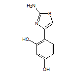 4-(2-Amino-1,3-thiazol-4-yl)benzene-1,3-diol