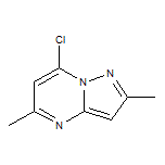 7-chloro-2,5-dimethylpyrazolo[1,5-a]pyrimidine