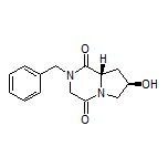 (7R,8aS)-2-Benzyl-7-hydroxyhexahydropyrrolo[1,2-a]pyrazine-1,4-dione