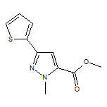 methyl 1-methyl-3-(thiophen-2-yl)-1H-pyrazole-5-carboxylate