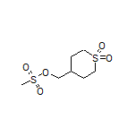 (1,1-Dioxidotetrahydro-2H-thiopyran-4-yl)methyl Methanesulfonate