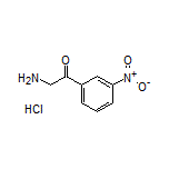 2-Amino-1-(3-nitrophenyl)ethanone Hydrochloride