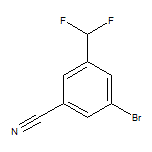 3-bromo-5-(difluoromethyl)benzonitrile