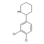 2-(3,4-dichlorophenyl)piperidine hydrochloride