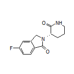 (S)-5-Fluoro-2-(2-oxo-3-piperidyl)isoindolin-1-one