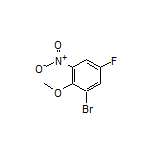 1-Bromo-5-fluoro-2-methoxy-3-nitrobenzene
