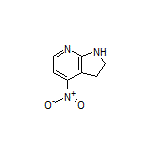 4-Nitro-2,3-dihydro-7-azaindole