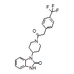 1-[1-[2-[4-(Trifluoromethyl)phenyl]acetyl]-4-piperidyl]benzimidazol-2(3H)-one