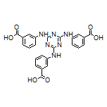 3,3’,3’’-[(1,3,5-Triazine-2,4,6-triyl)tris(azanediyl)]tribenzoic Acid