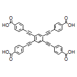4,4’,4’’,4’’’-[Benzene-1,2,4,5-tetrayltetrakis(ethyne-2,1-diyl)]tetrabenzoic Acid
