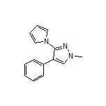 1-Methyl-4-phenyl-3-(1-pyrrolyl)pyrazole