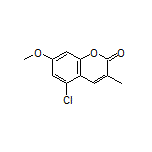 5-Chloro-7-methoxy-3-methyl-2H-chromen-2-one