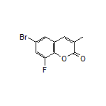 6-Bromo-8-fluoro-3-methyl-2H-chromen-2-one
