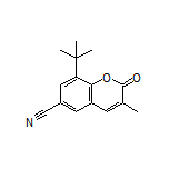 8-(tert-Butyl)-3-methyl-2-oxo-2H-chromene-6-carbonitrile