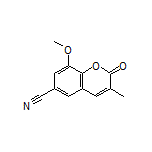 8-Methoxy-3-methyl-2-oxo-2H-chromene-6-carbonitrile