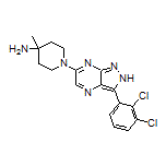 4-Amino-1-[3-(2,3-dichlorophenyl)-2H-pyrazolo[3,4-b]pyrazin-6-yl]-4-methylpiperidine