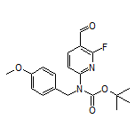 6-[Boc(4-methoxybenzyl)amino]-2-fluoronicotinaldehyde