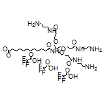 Methyl 12-[[1,19-Diamino-10-[[3-[(3-aminopropyl)amino]-3-oxopropoxy]methyl]-5,15-dioxo-8,12-dioxa-4,16-diazanonadecan-10-yl]amino]-12-oxododecanoate Tristrifluoroacetate