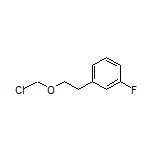 1-[2-(Chloromethoxy)ethyl]-3-fluorobenzene