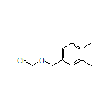 4-[(Chloromethoxy)methyl]-1,2-dimethylbenzene