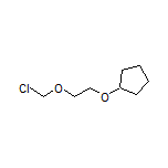 [2-(Chloromethoxy)ethoxy]cyclopentane