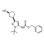 (1S,3R)-3-[5-(Cbz-amino)-1-(tert-butyl)-3-pyrazolyl]cyclopentanol