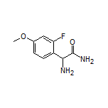 2-Amino-2-(2-fluoro-4-methoxyphenyl)acetamide