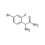 2-Amino-2-(4-bromo-2-fluorophenyl)acetamide