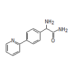 2-Amino-2-[4-(2-pyridyl)phenyl]acetamide