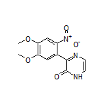 3-(4,5-Dimethoxy-2-nitrophenyl)pyrazin-2(1H)-one
