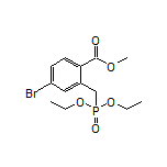 Methyl 4-Bromo-2-[(diethoxyphosphoryl)methyl]benzoate