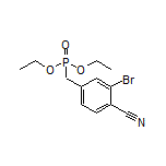Diethyl 3-Bromo-4-cyanobenzylphosphonate