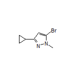 5-Bromo-3-cyclopropyl-1-methyl-1H-pyrazole