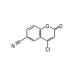 4-Chloro-2-oxo-2H-chromene-6-carbonitrile