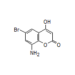 8-Amino-6-bromo-4-hydroxycoumarin