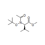 Methyl (R)-2-[N-(tert-Butoxy)acetamido]-3-methylbutanoate