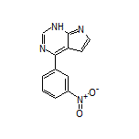 4-(3-Nitrophenyl)-1H-pyrrolo[2,3-d]pyrimidine